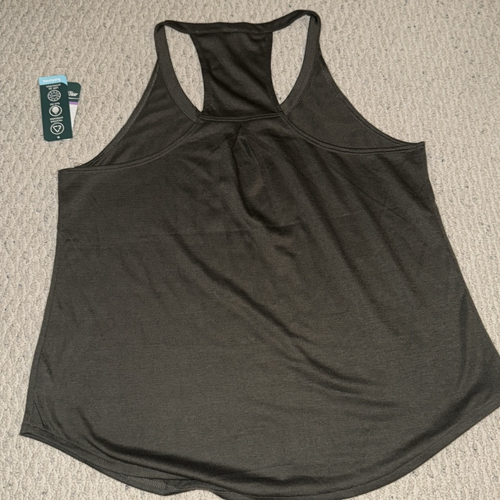MTA Sport Olive Green Tank Top - Picture 7 of 9